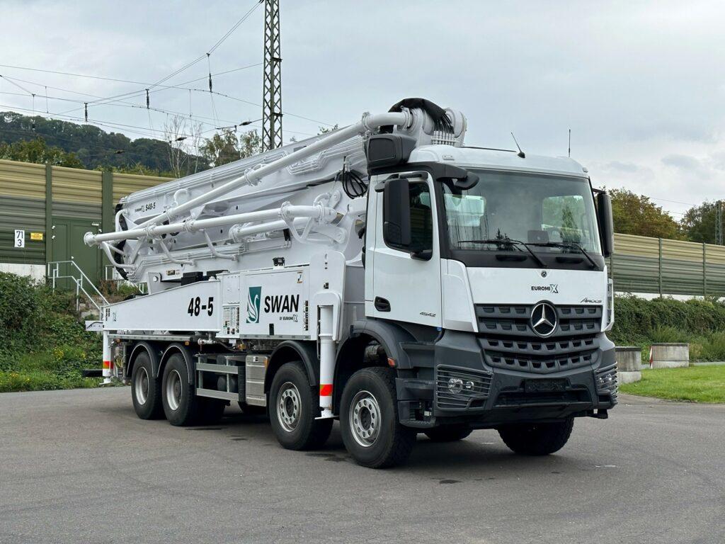 Mercedes-Benz Arocs 5 4142 8x4 EuromixMTP SWAN RZ-48.5