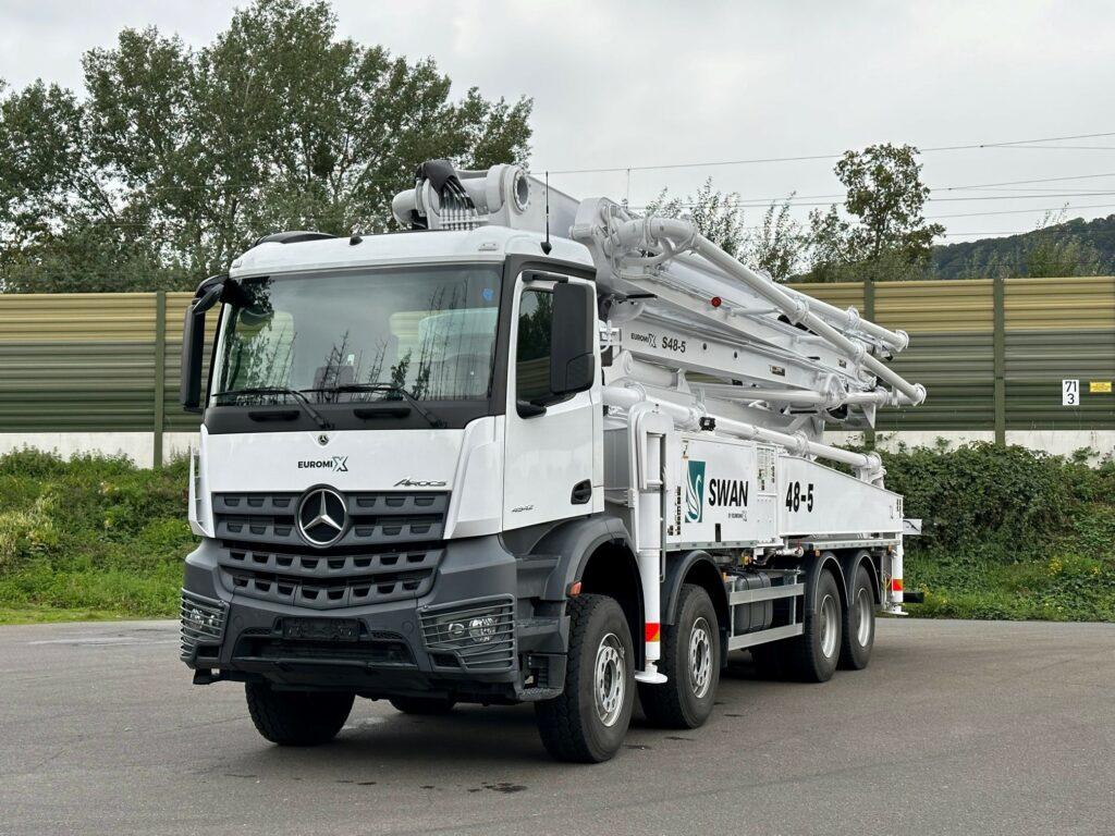 Mercedes-Benz Arocs 5 4142 8x4 EuromixMTP SWAN Z-42.5
