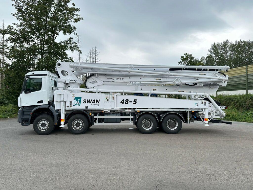 Mercedes-Benz Arocs 5 4142 8x4 EuromixMTP SWAN Z-42.5