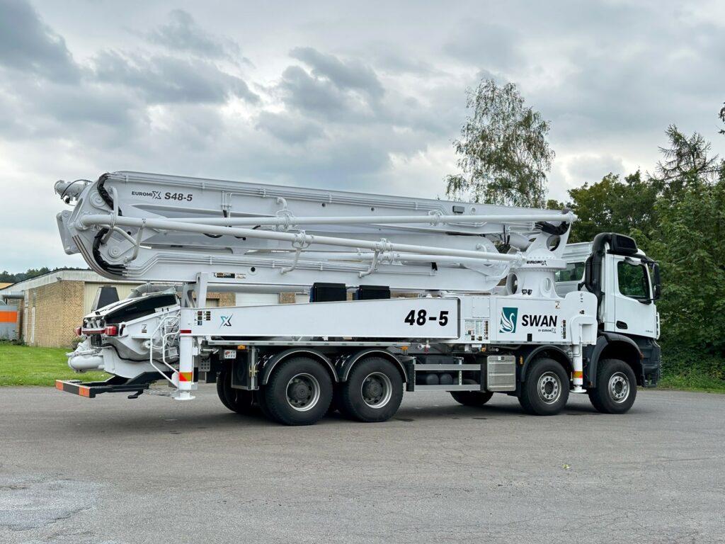 Mercedes-Benz Arocs 5 4142 8x4 EuromixMTP SWAN Z-42.5