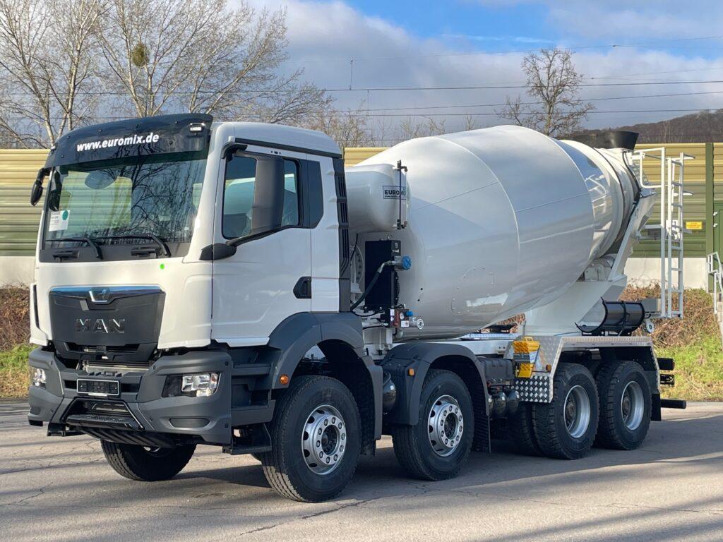 MAN TGS 41.400 BB 8x4 EuromixMTP EM 12 R
