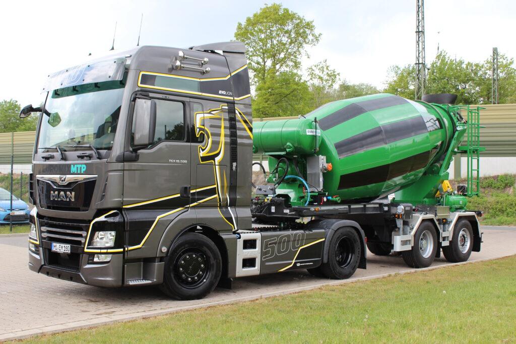 EUROMIX MTP - 10m³ Betonmischer-Auflieger