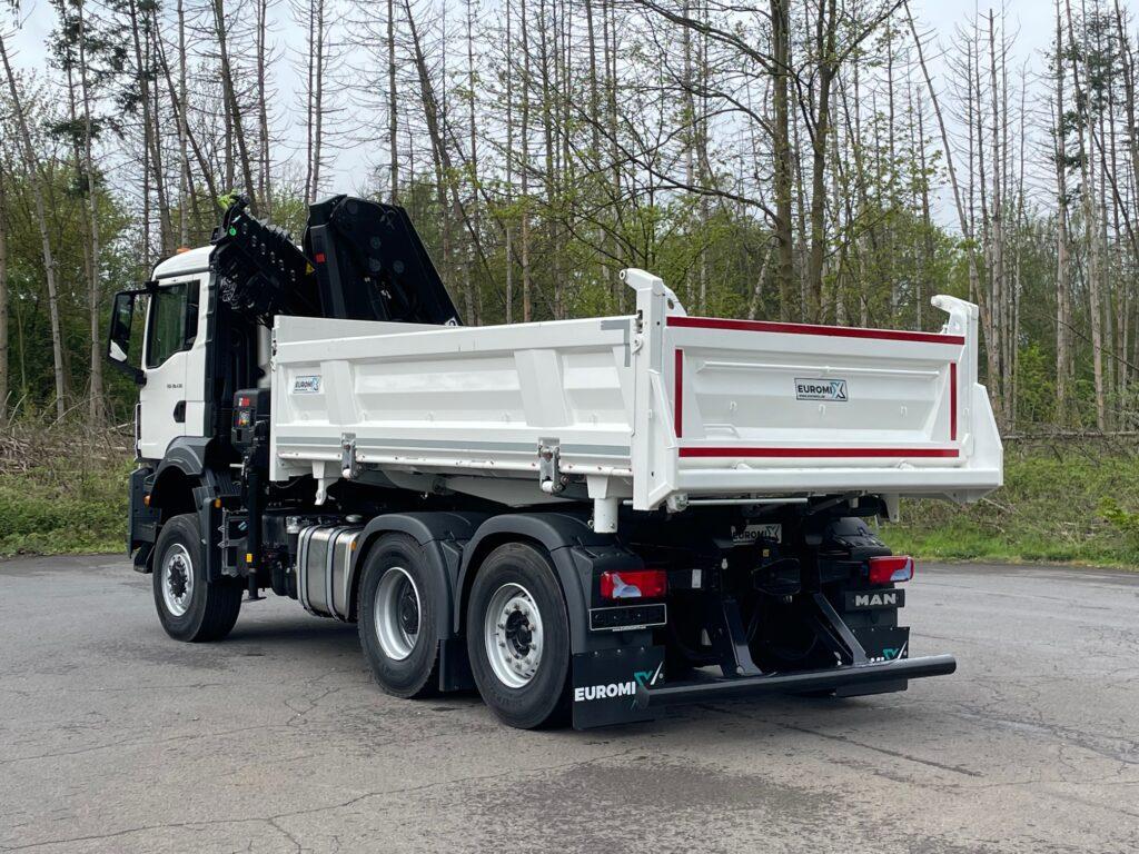 MAN TGS 28.430 6x4-4 3-Seiten- Kipper EMK3 / Hiab 228-6