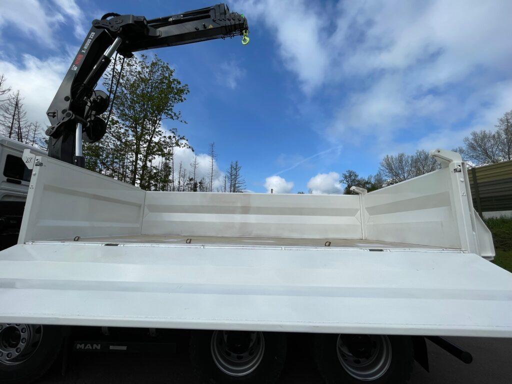MAN TGS 41.470 8x4 Euro6e Euromix 3-Seiten-Kipper EMK3 Hiab 228-6