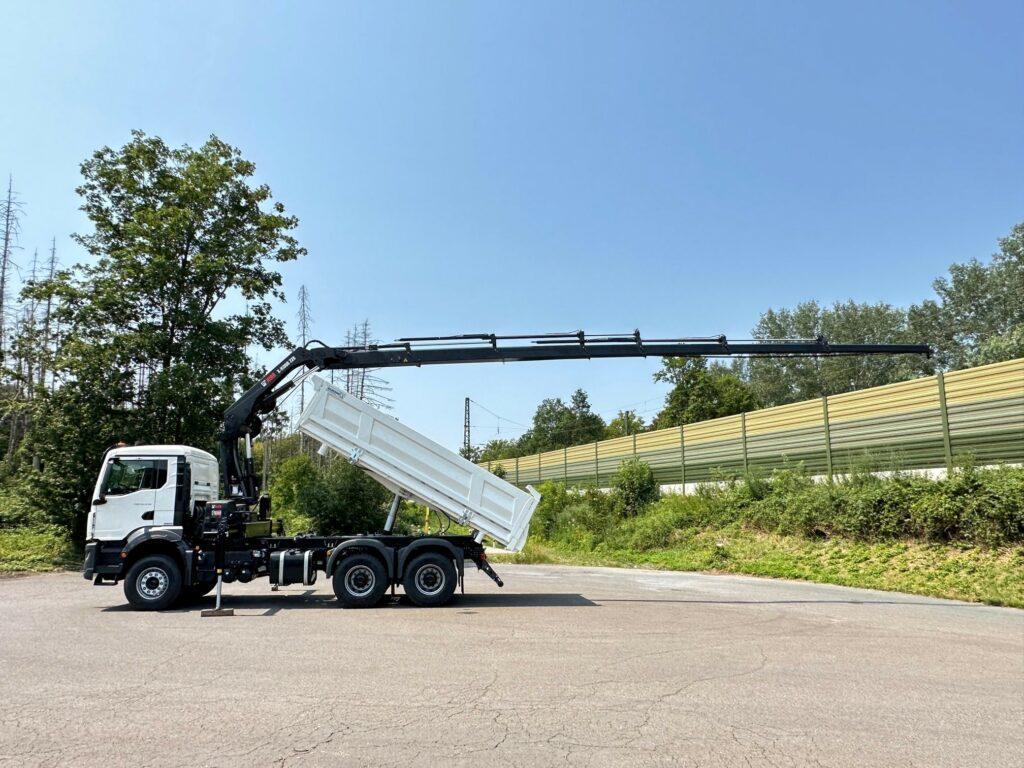 MAN TGS 33.430 BB 6x4 3-Seiten-Kipper EMK3 Kran HIAB 228-6