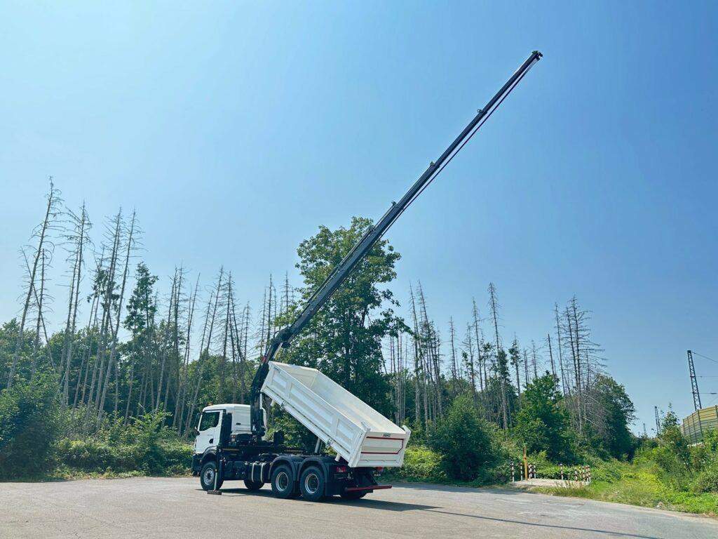 MAN TGS 33.430 BB 6x4 3-Seiten-Kipper EMK3 Kran HIAB 228-6