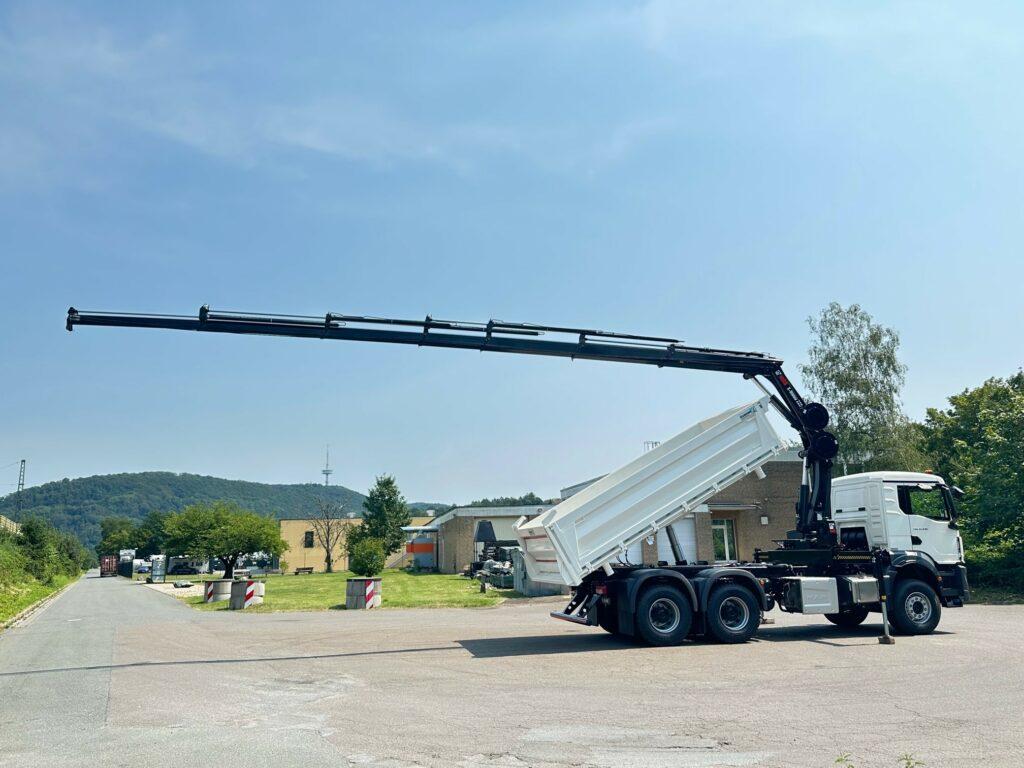 MAN TGS 33.430 BB 6x4 3-Seiten-Kipper EMK3 Kran HIAB 228-6