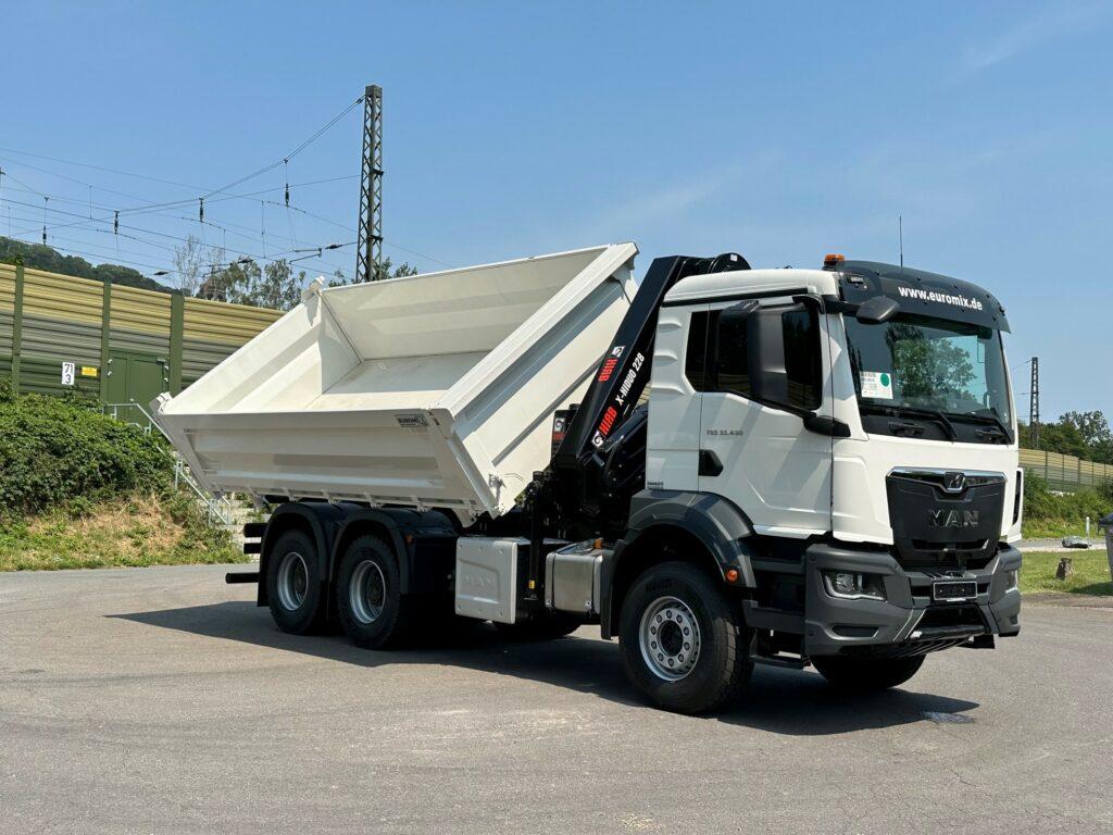 MAN TGS 33.430 BB 6x4 3-Seiten-Kipper EMK3 Kran HIAB 228-6