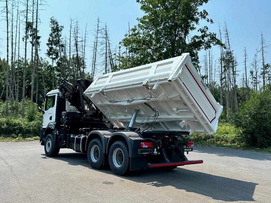 MAN TGS 33.430 BB 6x4 3-Seiten-Kipper EMK3 Kran HIAB 228-6