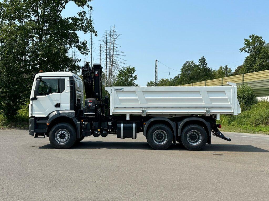 MAN TGS 33.430 BB 6x4 3-Seiten-Kipper EMK3 Kran HIAB 228-6