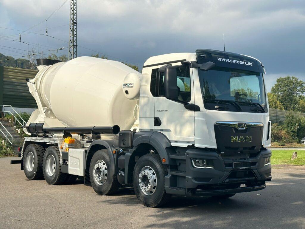 MAN TGS 32.440 BB 8x4 EURO 6e EuromixMTP EM 9 L
